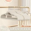 超值10个装！【植绒防滑，呵护衣物！】植绒衣架防滑 无痕不起肩家用衣柜挂衣 加厚收纳衣撑 酒店宿舍晾衣架-QA 商品缩略图6