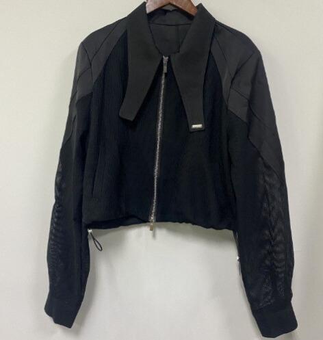 B1-1梭织拼接镂空小外套40729（黑） 秋季 343040300321 商品图0