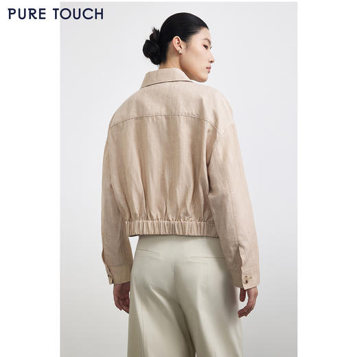 PURE TOUCH春秋通勤必备女士箱型夹克防风抗皱百搭 商品图3