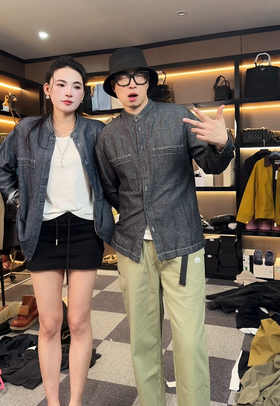 纯色休闲简约外套