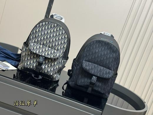 D072431大容量满印老花双肩背包男女同款 商品图0