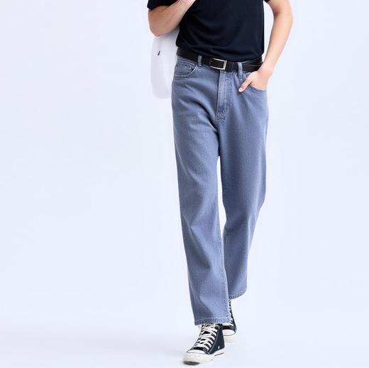 佐丹奴BM男装25年新款纯棉直筒牛仔裤13115109 商品图2