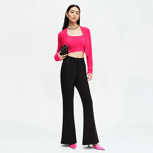 【保暖休闲喇叭裤】simplepieces冬季SPS休闲裤女 商品图1