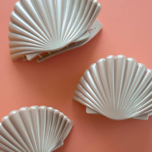 【美国品牌】TELETIES 时尚舒适海贝夹发夹 商品图3