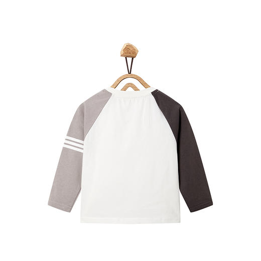【辛巴娜娜】simbanana新款男童tb风长袖撞色打底t恤插肩袖上衣春秋装洋气 商品图1