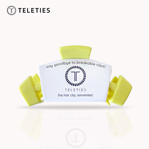 【美国品牌】TELETIES新款神奇魔力抓夹发夹 中号后脑勺高级感 鲨鱼夹 商品图0