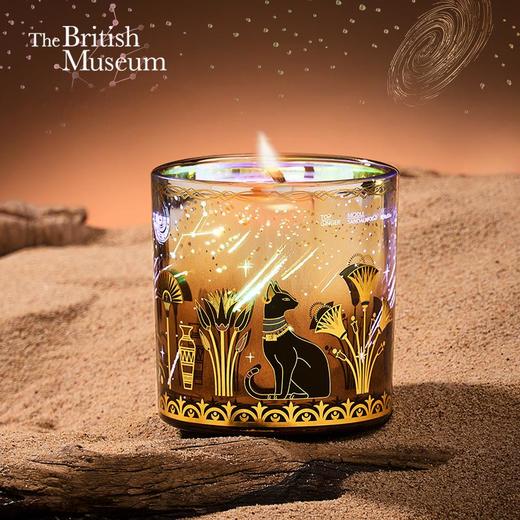 大英博物馆安德森猫系列果冻氛围灯香薰蜡烛-埃及檀香 商品图0