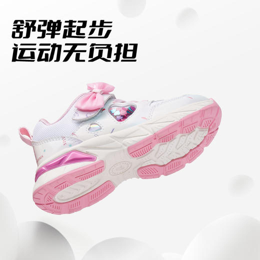 泰兰尼斯秋季小童段可爱蝴蝶结运动鞋T01X4C4910 商品图3