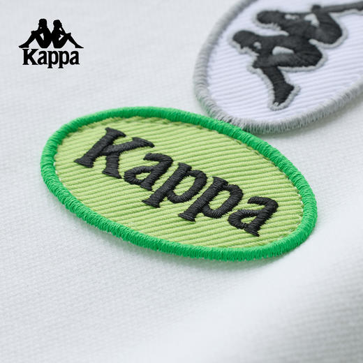 kappa卡帕背靠背运动polo衫女2025新款夏季宽松翻领短袖T恤上衣男KPDJBPD90 商品图3