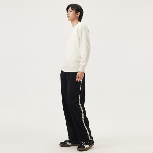 gxg.jeans男装 灯芯绒肌理撞色设计时尚休闲长裤男 25年秋热卖 商品图4