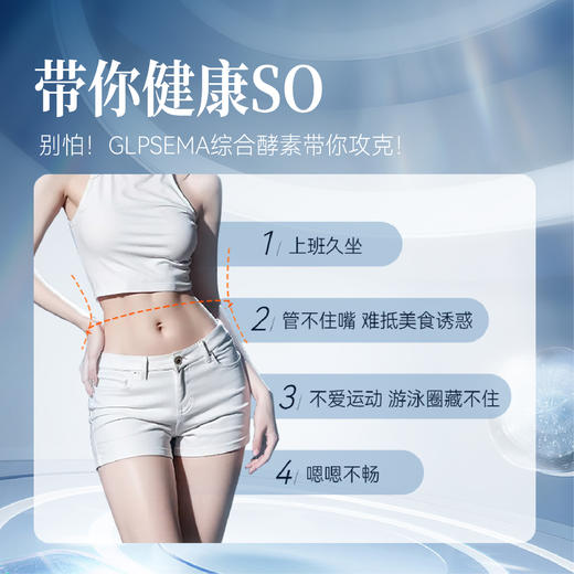 狠货！轻松享瘦！口服司美！【买1赠2】GLPSEMA 台湾原装进口综合酵素（压片糖果）Lite版/Pro版 首富/名模/营养师都强力推荐! 商品图13