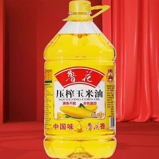 鲁花压榨玉米油 5L（非转基因） 商品图1