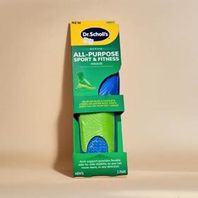 美国进口爽健Dr.Scholls-全能运动鞋垫—男款 1双/盒