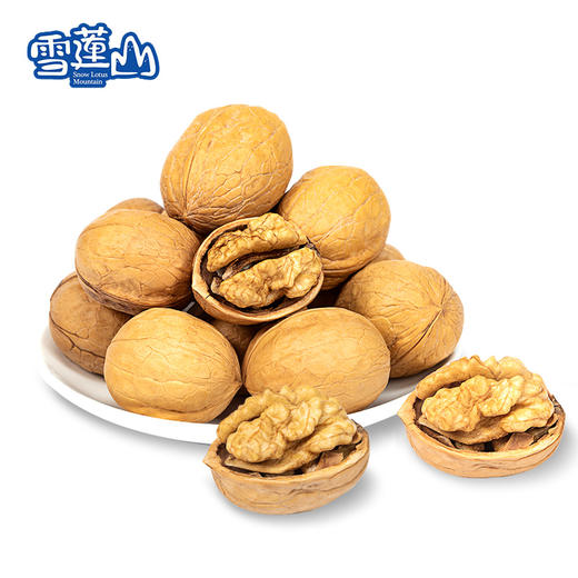 雪莲山·薄皮核桃·2.5kg  5斤量贩装（一级新2核桃） 果仁完整  全家共享的实惠之选 商品图3
