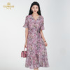 【罗马花园】乔万尼新品罗马花园印花茶歇中长款连衣裙ED2E525 商品缩略图2