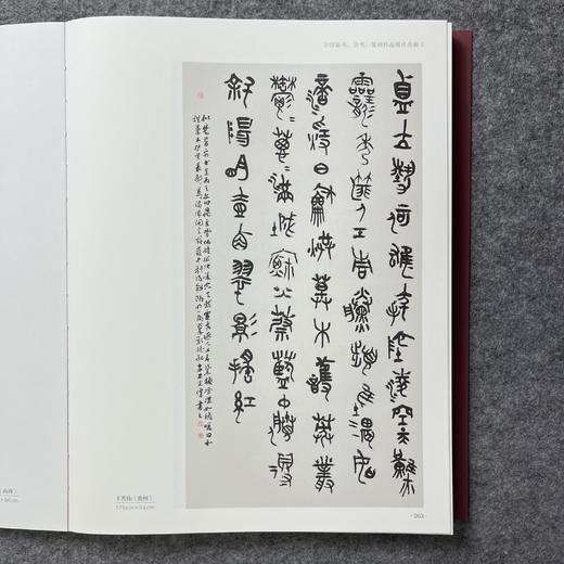 2021中国书法年展 全国篆书隶书篆刻作品集   商品图7