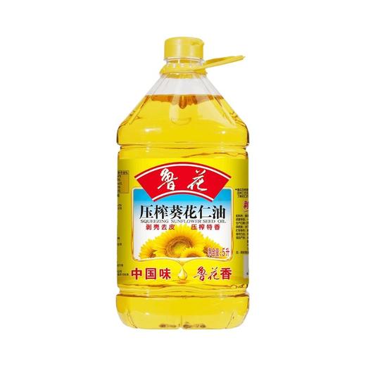 鲁花压榨葵花仁油 5L 商品图0
