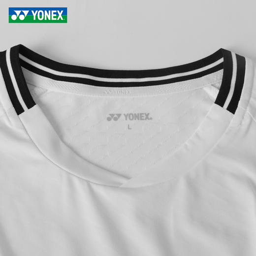 尤尼克斯YONEX新款羽毛球服短袖1103125BCR/2103125BCR男女款透气速干 商品图1