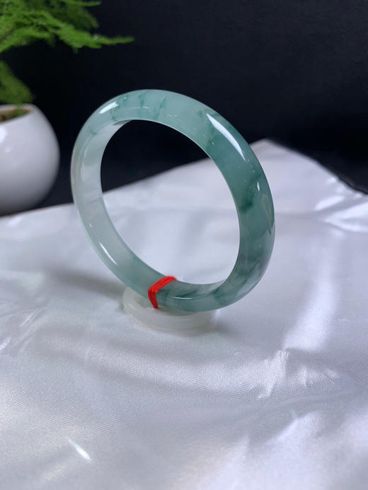 620598，54冰飘绿贵妃，清新飘花细条贵妃，冰底飘绿 商品图1