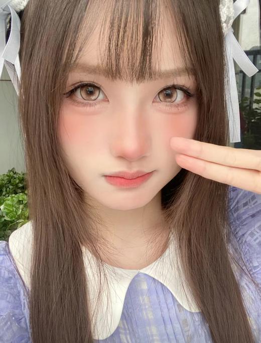 【大直径】PAPADOX-琉璃金叶 棕-14.5mm【月抛 0-800度 无525/575】 商品图3