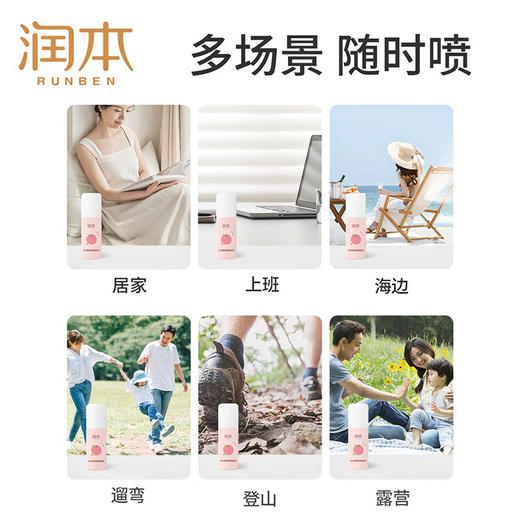 【润本】防蚊驱蚊液 9%避蚊胺-白桃乌龙 75ml -FN 商品图2
