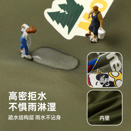 【9折上新！】嘟嘟家儿童男童女宝秋季4级防水风衣外套T4CWT022 商品图3