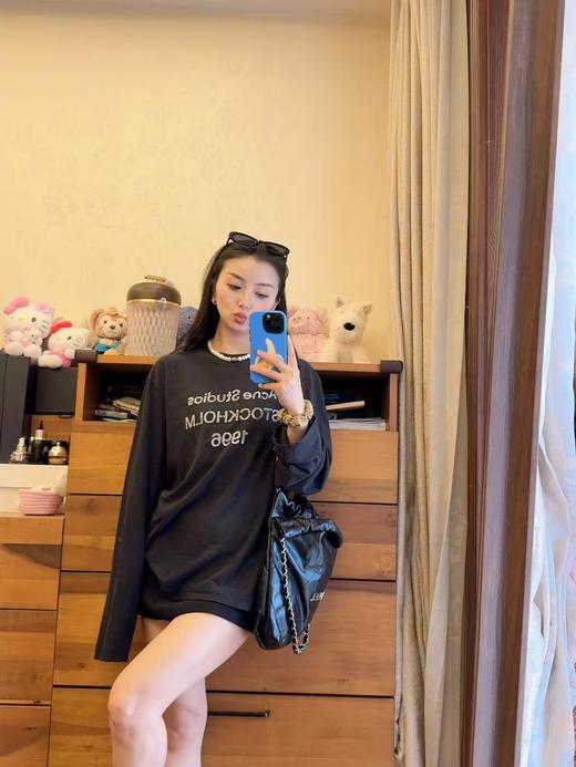 Acne Studios 1996系列复古水洗磨破做旧版长袖上衣 男女同款情侣系列 （BG） 商品图11