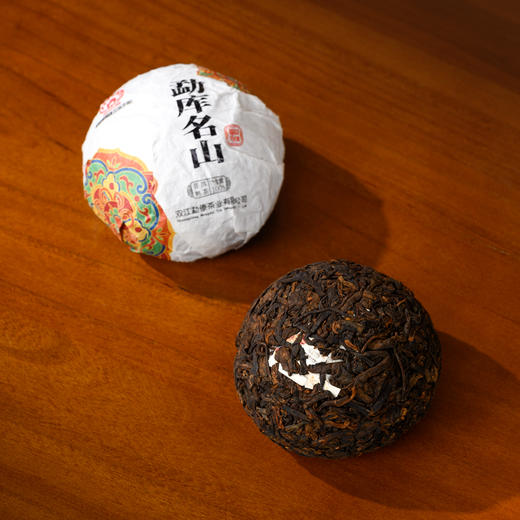 懂茶帝云南熟普2024年勐库名山普洱熟茶100g 商品图4