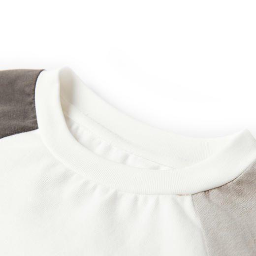 【辛巴娜娜】simbanana新款男童tb风长袖撞色打底t恤插肩袖上衣春秋装洋气 商品图3