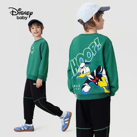 【两件套】【110-160】【迪士尼】男童春秋纯棉卫衣卫裤套装