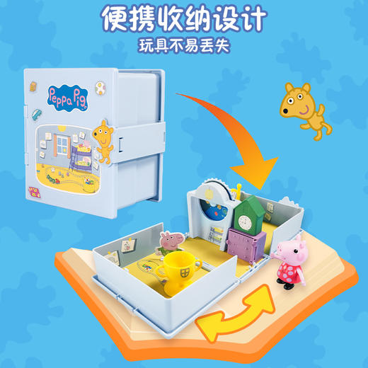 【森哥优选】正版孩之宝小猪佩奇盲盒玩偶套装亲子互动玩具场景 商品图4
