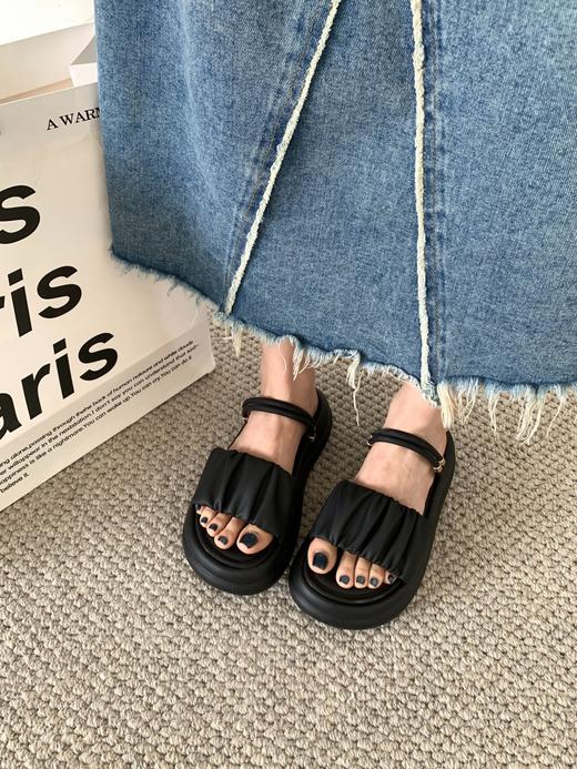 【YW】无忧购韩系休闲踩屎感厚底两穿沙滩鞋0523（截单后3-5天发货) 商品图10