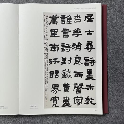 2021中国书法年展 全国篆书隶书篆刻作品集   商品图6