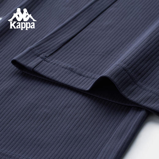 Kappa卡帕背靠背运动长裤女2025新款秋季宽松直筒阔腿裤休闲裤女K0F62AK42 商品图3