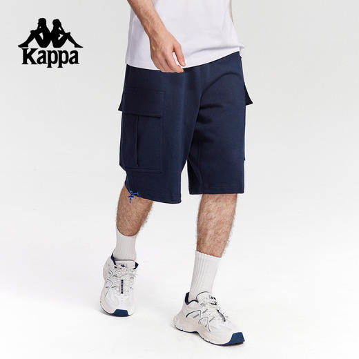 Kappa卡帕背靠背运动短裤男款2025新款夏季宽松透气休闲工装裤女KPCJCDY02 商品图2