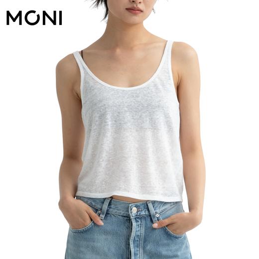 莫妮MONI内衣替换肩带纯色简约舒适高弹不磨肩防滑细带可外漏穿搭 商品图2