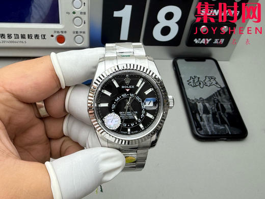 ROLEX劳力士纵航者型Sky-Dweller ZF天行者系列 五珠带 男士腕表 商品图0