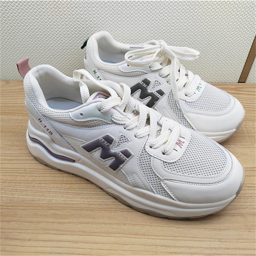 豪行夏季新款24228615运动休闲低跟女鞋凉鞋网鞋 商品图3