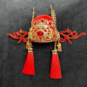 【京合坊非遗掐丝状元帽&五路财神冰箱贴】匠人手工掐丝金榜题名状元帽五路财神文创