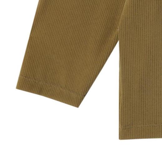 T4343SDSA秋季新款男士痞帅纯色亲肤玉米格设计圆领长袖T恤百搭时尚 商品图4