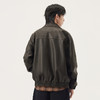 gxg.jeans男装 pu皮分割设计美式复古宽松夹克外套男 25年秋热卖 商品缩略图2