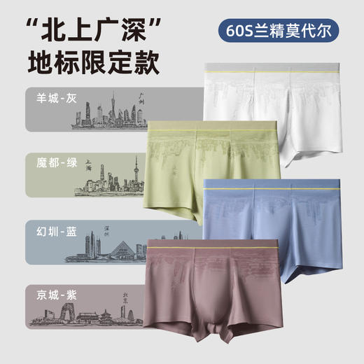 城市限定款 · 60s 
莫代尔内裤 商品图0