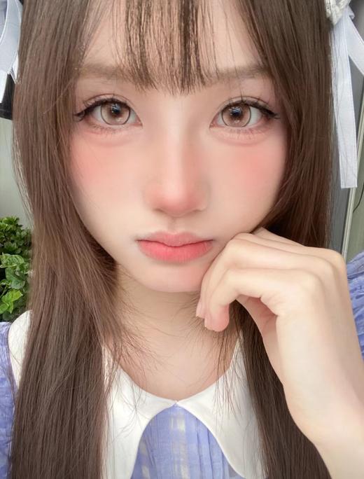 【大直径】PAPADOX-琉璃金叶 棕-14.5mm【月抛 0-800度 无525/575】 商品图2