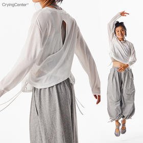 🌿 竹节丝长袖！夏日暴汗不黏腻！