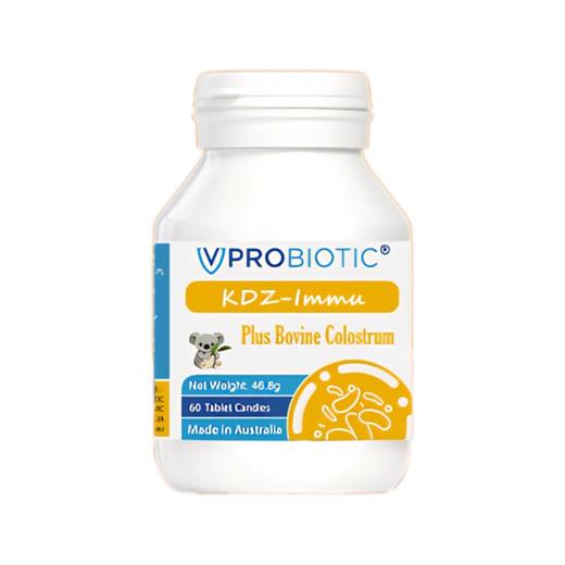 【礼想心动】【买一送一】VPROBIOTIC 复益奥 益生菌牛初乳片压片糖果 60粒/瓶（不可用券，用券默认无赠品） 商品图0