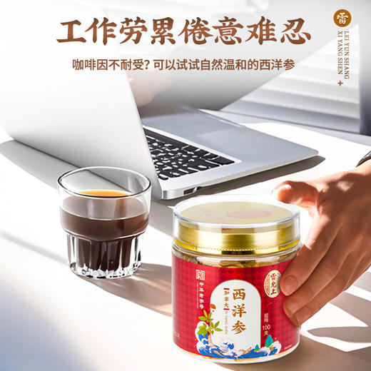 雷允上加拿大西洋参片100g/罐（约2-3cm） 商品图4