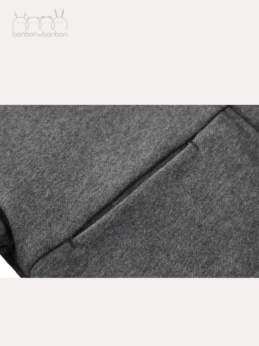 深灰加绒针织外套 商品图4