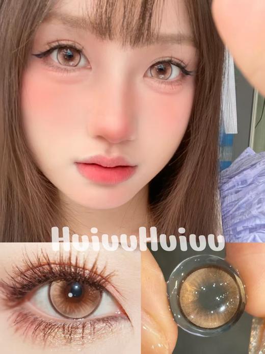 【大直径】PAPADOX-琉璃金叶 棕-14.5mm【月抛 0-800度 无525/575】 商品图0