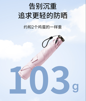 easily碳纤维三折超轻伞