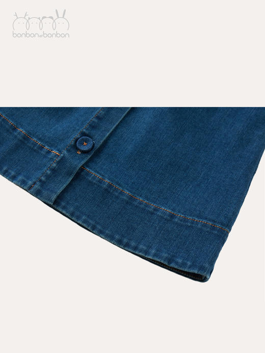 牛仔蓝中裙 商品图2